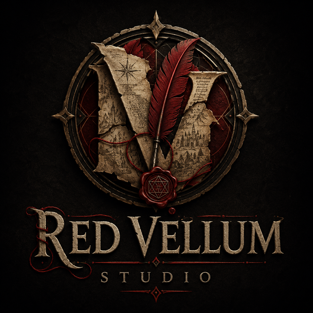 Red Vellum Studio logo